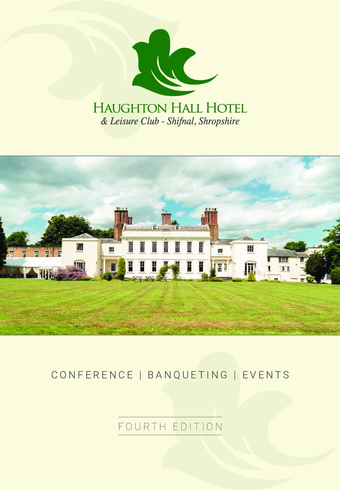 Banqueting & Events Brochure